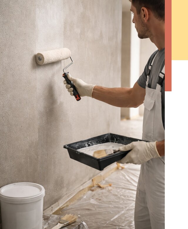 Грунтовка стен в Пушкине от 2380 руб. м2 — быстро, недорого, с материалом | ОТДЕЛОЧНИК-Пшн