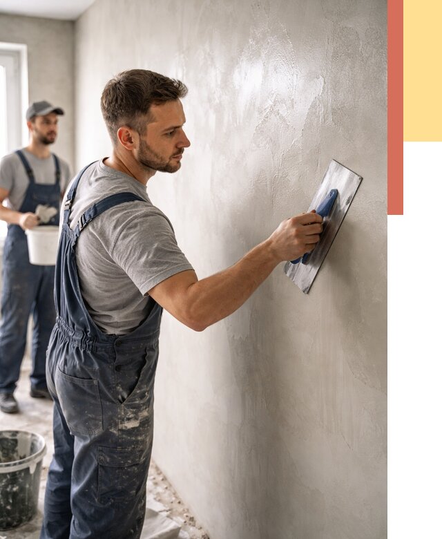 Глянцевание штукатурки стен в Пушкине от 8113 руб. — услуги и затирка | ОТДЕЛОЧНИК-Пшн