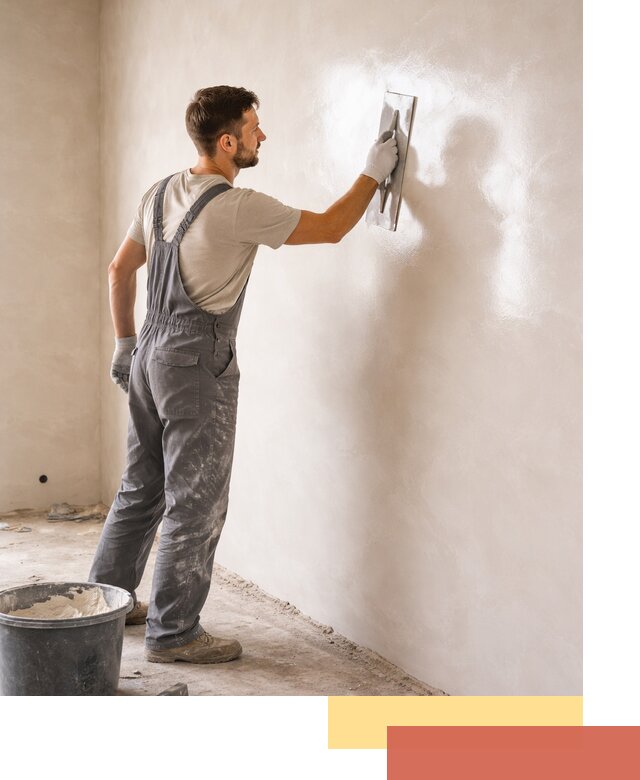 Глянцевание штукатурки стен в Пушкине профессионально и быстро