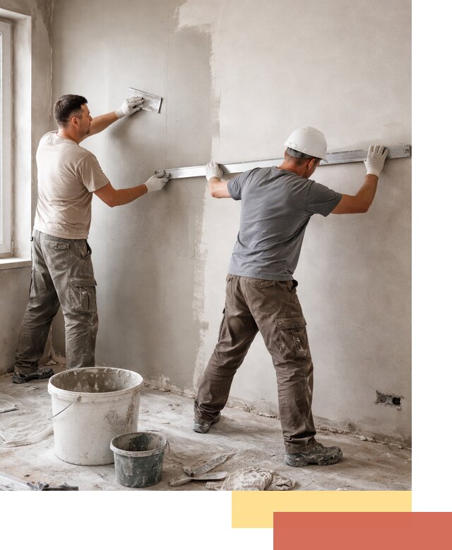 Штукатурка стен под покраску в Пушкине качественно и быстро