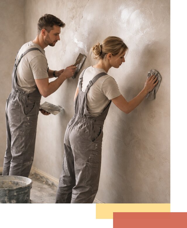 Венецианская штукатурка высокого качества в Пушкине