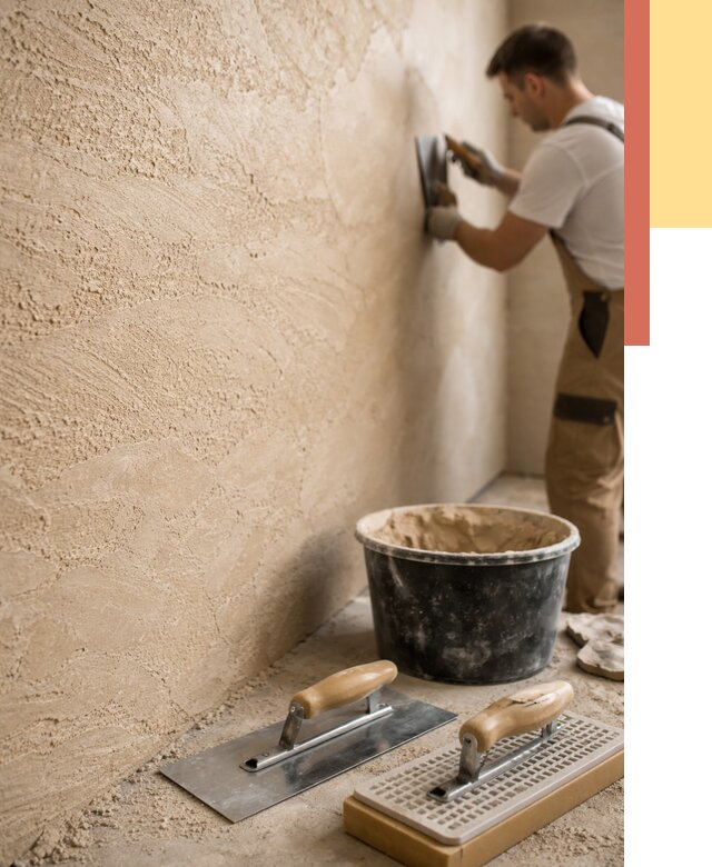 Декоративная штукатурка травертин в Пушкине от 1947 руб/м2 — качественно и недорого | ОТДЕЛОЧНИК-Пшн