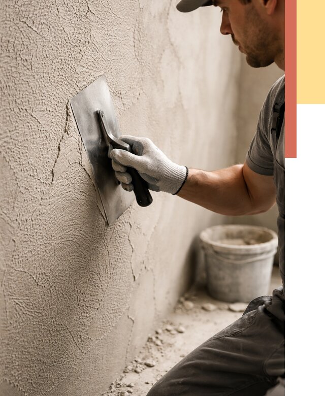 Структурная штукатурка стен в Пушкине от 4868 руб. под ключ | ОТДЕЛОЧНИК-Пшн