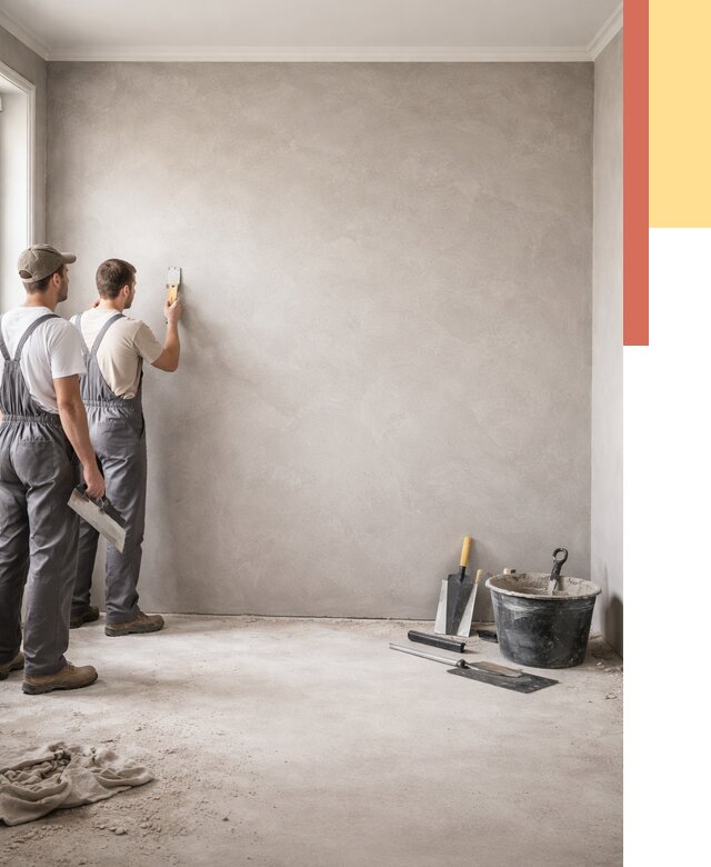 Микробетон на стены в Пушкине от 1352 руб. — нанесение и отделка | ОТДЕЛОЧНИК-Пшн