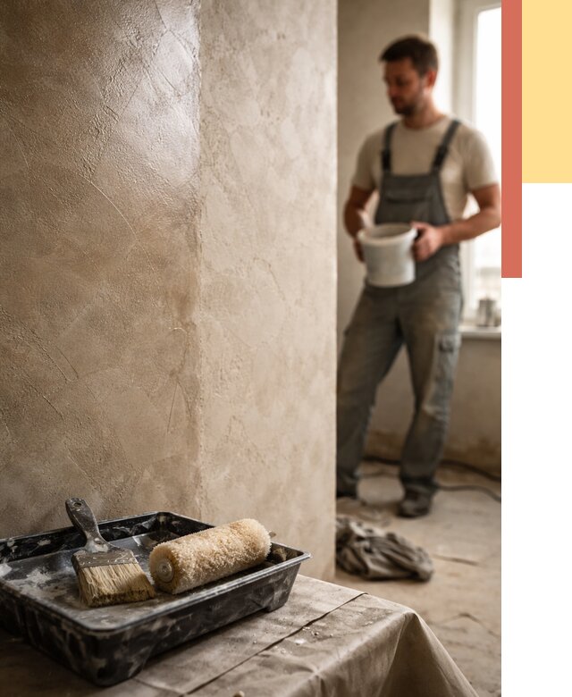 Нанесение воска на штукатурку в Пушкине от 3786 руб. | Услуги ОТДЕЛОЧНИК-Пшн