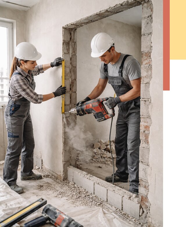 Создание проемов в стенах в Пушкине от 7031 руб. — алмазная резка и расширение | ОТДЕЛОЧНИК-Пшн