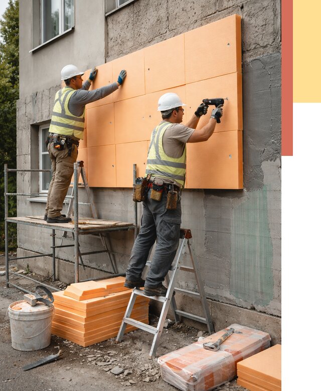 Утепление стен пеноплексом в Пушкине от 2001 руб./м2 — быстро и недорого | ОТДЕЛОЧНИК-Пшн