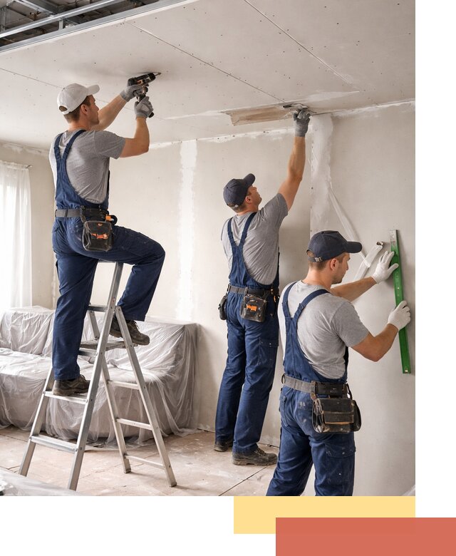 Профессиональная отделка потолка в Пушкине быстро и качественно